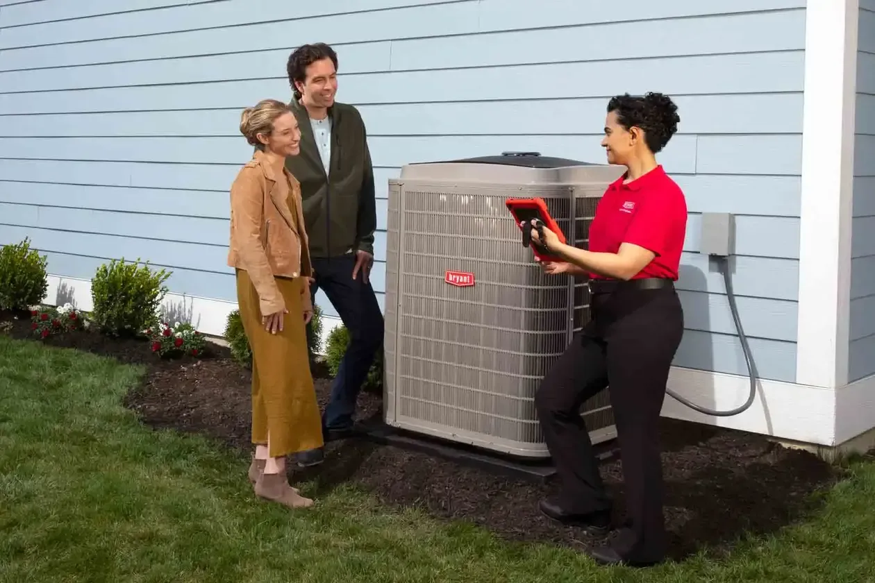  Bryant air conditioner installation and service in Shrewsbury, MA.