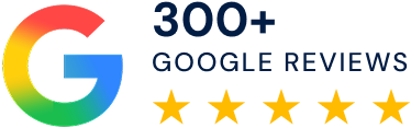 300+ Google Reviews 300+ Google Reviews